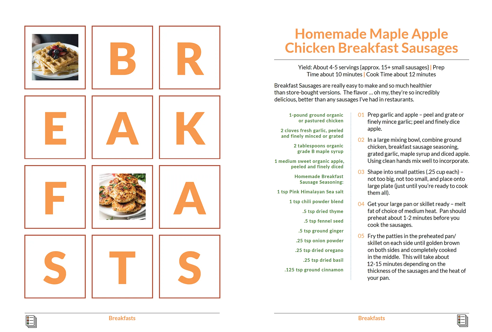 Foody Cookin' EPUB index and introduction
